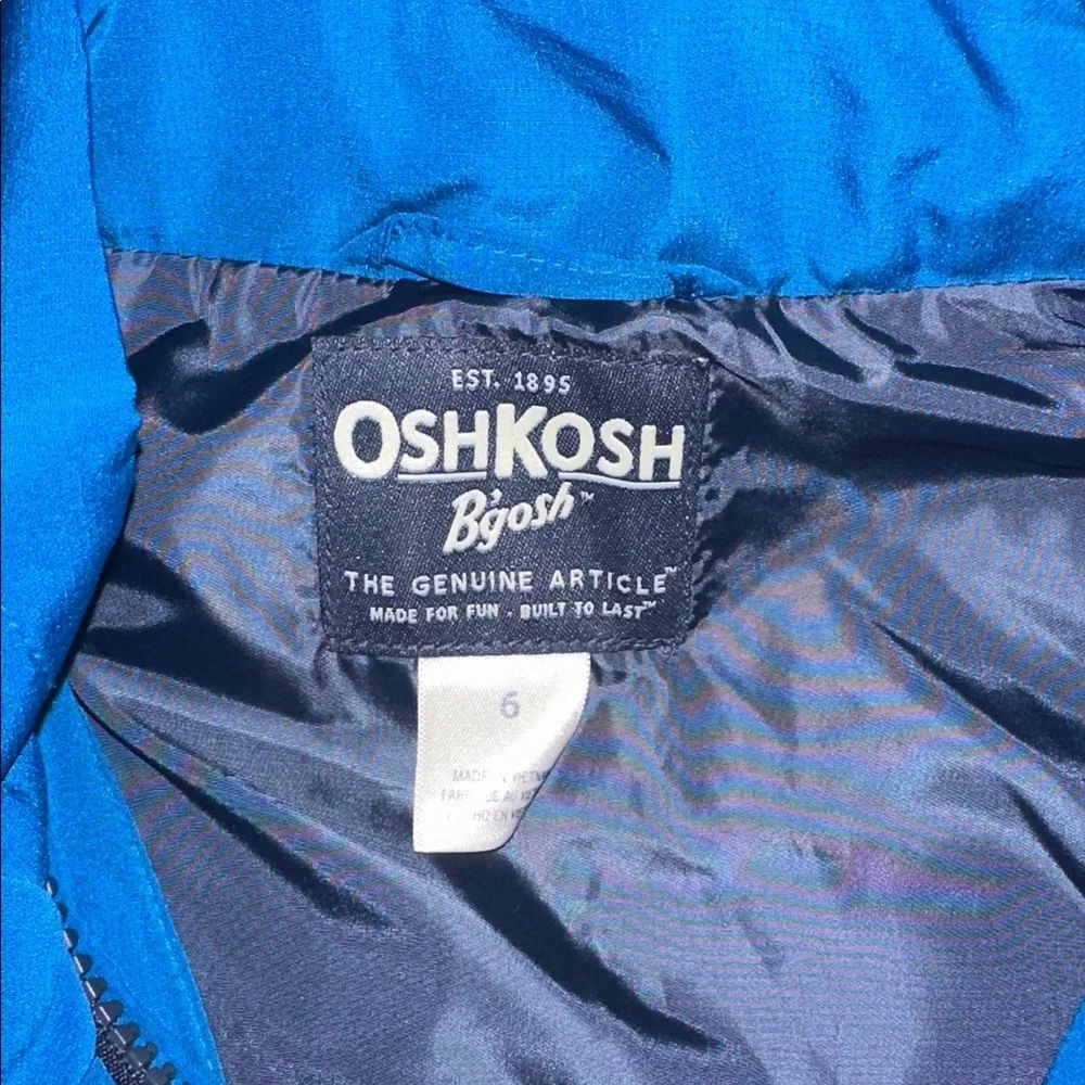 Boys Osh Kosh winter vest size 6‎ NWT